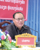 ຜູ້ປະຈຳການຄະນະເລຂາທິການສູນກາງພັກ ເຄື່ອນໄຫວເຮັດວຽກຢູ່ແຂວງບໍ່ແກ້ວ