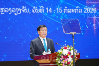 President Calls for Lao Media to Be Accurate, Credible and Innovative