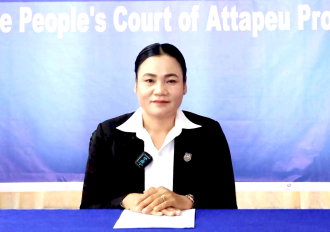 ສານປະຊາຊົນແຂວງອັດຕະປື ຕັດສິນຄະດີສໍ້ລາດບັງຫລວງ  15 ຄົນ