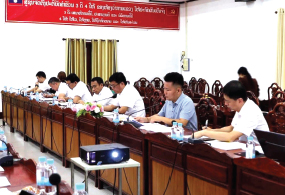 ຫາລືຊຸກຍູ້ການນຳໃຊ້ທ່າແຮງທາງລົດໄຟ ເພື່ອການພັດທະນາ ແຂວງອຸດົມໄຊ