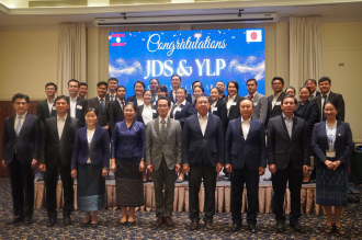 Japan Hosts Send-Off Party for 22 Lao Fellows Bound for Graduate Studies in Japan