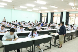 NUOL Holds Entrance Examinations for 2026–2027 Academic Year