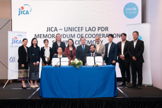 UNICEF and JICA Strengthen Cooperation on Education in Laos