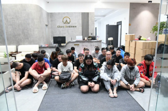 Authorities Arrest 139 Suspects in Cybercrime Raids in Vientiane Capital