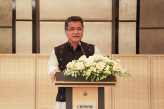 Indian Embassy Hosts Reception for Minister of State for External Affairs and Textiles in Vientiane