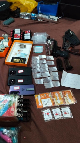 13 Suspects Arrested in Cybercrime and Online Gambling Raids in Vientiane