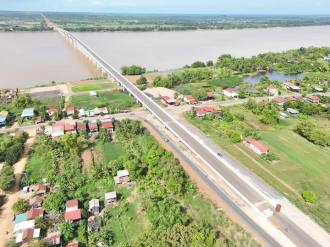ກໍາປູເຈຍ ຈະກໍ່ສ້າງຂົວຂ້າມແມ່ນ້ຳຂອງເຊື່ອມຕໍ່ ນະຄອນຫລວງພະນົມເປັນ ກັບ ແຂວງກັນດານ