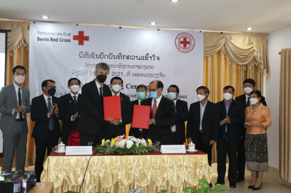 Swiss Red Cross grants over CHf241,000 supporting Lao Red Cross’ reform