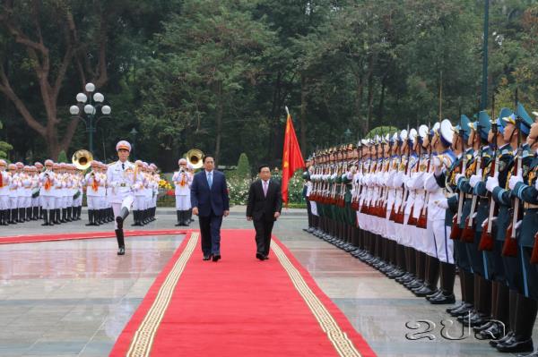 Laos, Vietnam agree to boost special ties