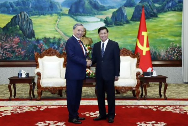 Leaders Applaud Cooperation Between Vietnamese, Lao Public Security ...